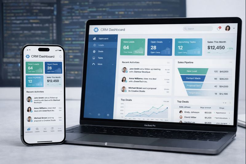SaaS Application Interface